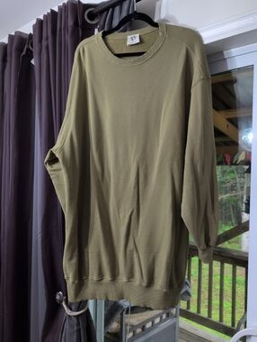Free People All Of '90s Style Banded Sweatshirt Or Sweatshirt Dress Large